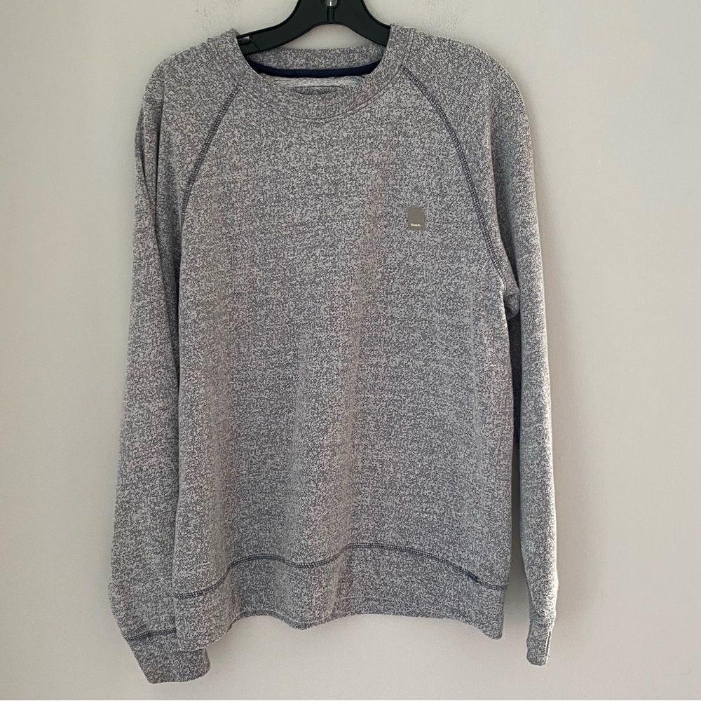 Bench Women’s Crew Neck Long Sleeve Sweatshirt Heater Gray Size L